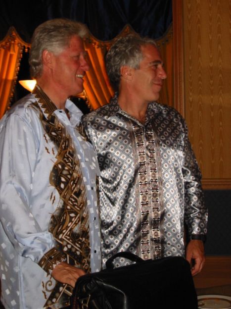 كلينتون وإبستين