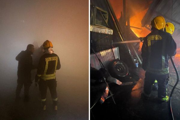 الدفاع المدني في الضفة الغربية: الاستجابة لـ65 حادث إطفاء وإنقاذ منذ دخول المنخفض