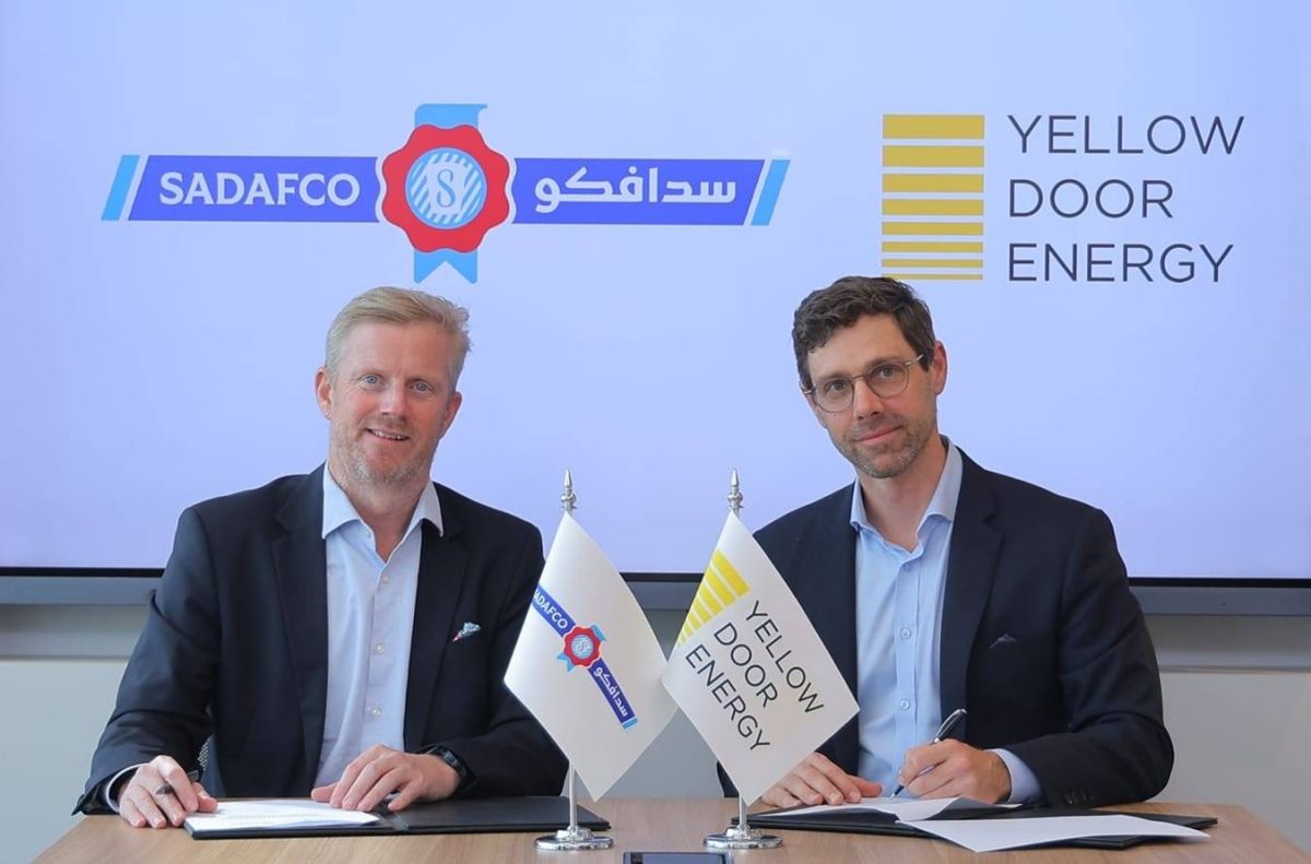 "سدافكو" تتعاون مع "Yellow Door Energy" لتوفير الطاقة الشمسية لسبعة من مرافق سدافكو