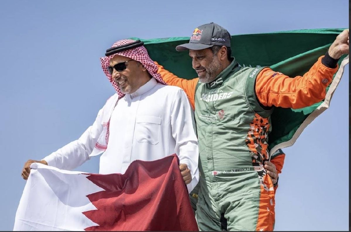 القطري "ناصر العطية" بطلاً لرالي داكار السعودية 2026.. وابن سعيدان يحصد الوصافة في فئة "التشالنجر"