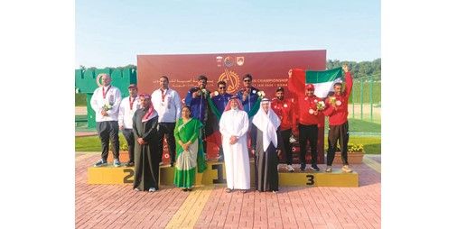 ذهبية لـ «الرماية» ببطولة آسيا للشوزن