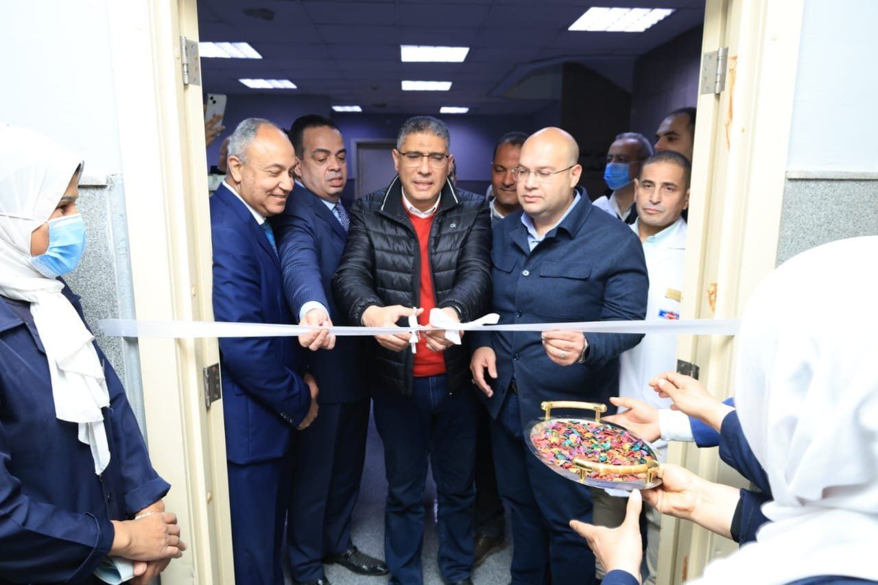 محافظ الجيزة يفتتح توسعات مستشفى الحوامدية