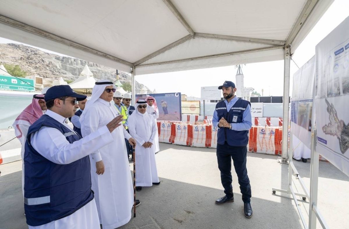 وزير البيئة والمياه والزراعة يتفقد ميدانيًا المشاريع التطويرية في مكة والمشاعر المقدسة