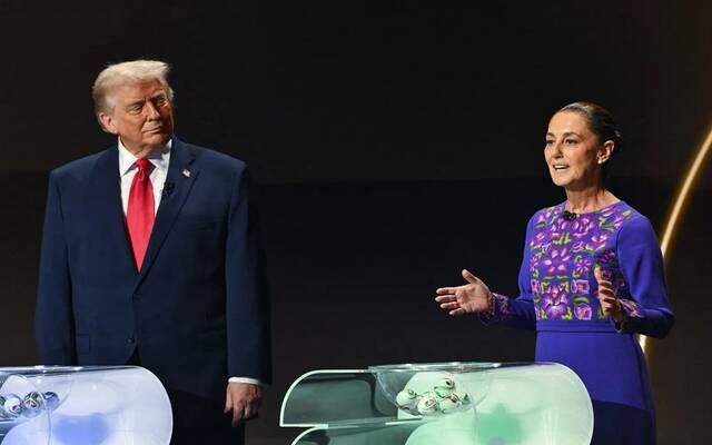 ترامب: أجريت مكالمة "مثمرة" مع رئيسة المكسيك