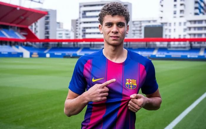 بعد انتقاله من الأهلي لبرشلونة.. حمزة عبدالكريم: أطمح للعب في الفريق الأول لـ"البارسا"