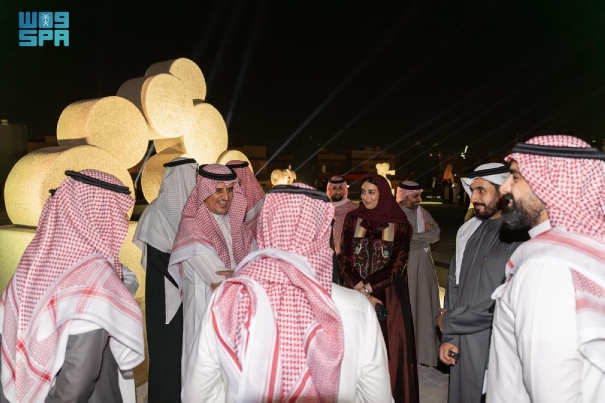 افتتاح معرض ملتقى طويق للنحت 2026 في الرياض