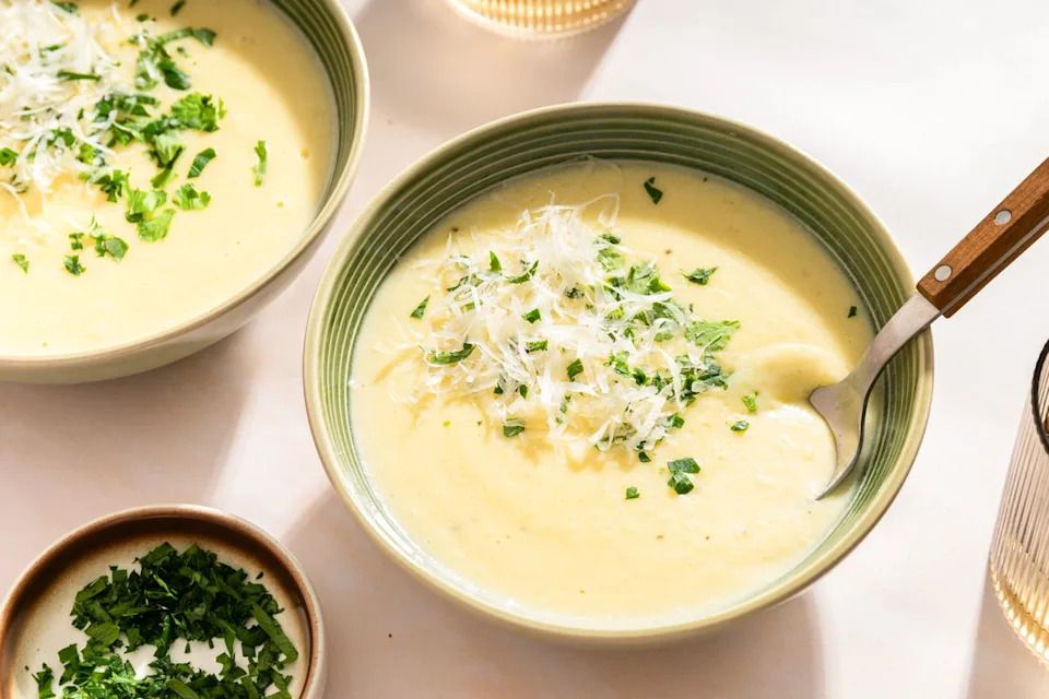شوربة الخضار الكريمية