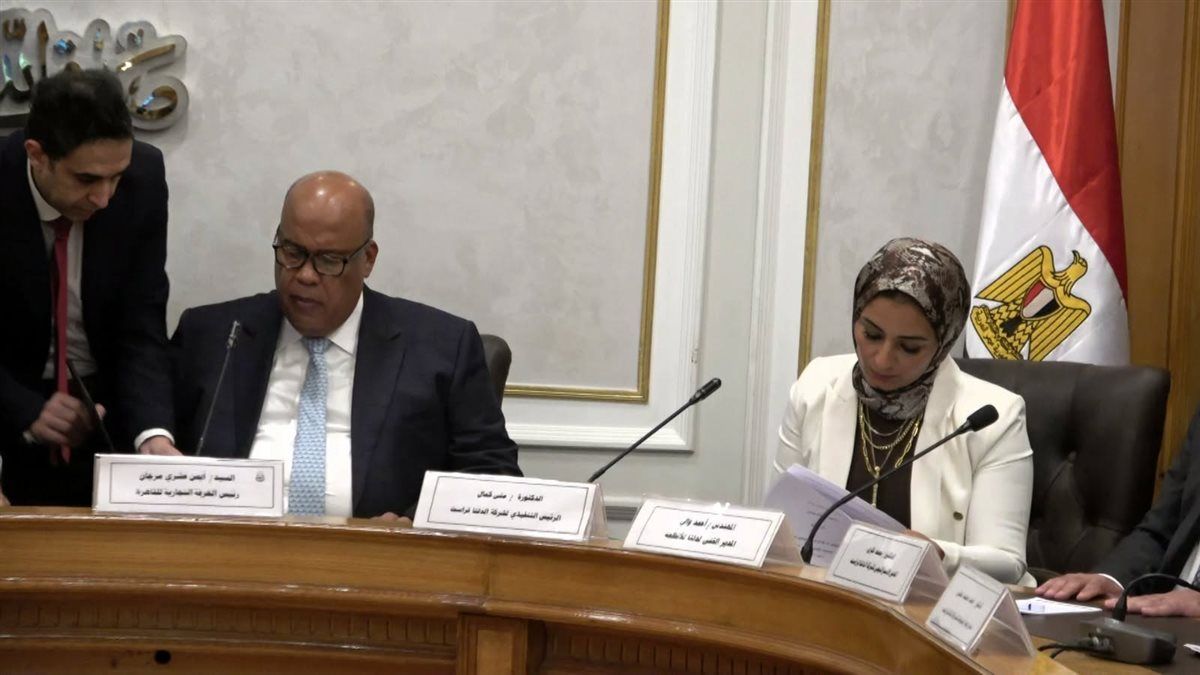 رئيس غرفة القاهرة خلال فعاليات توقيع البروتوكول، فيتو