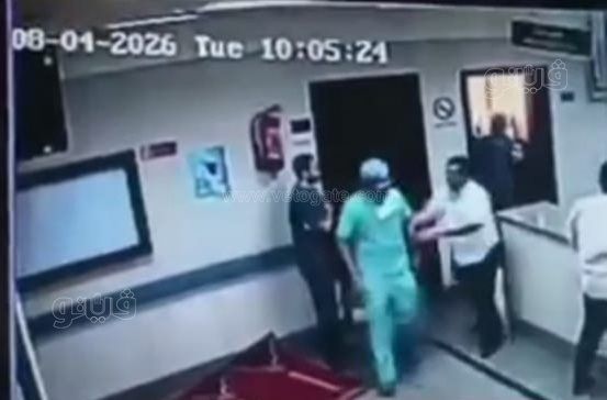 كاميرات المراقبة رصدت مهزلة داخل مستشفى القلب جامعة أسيوط 