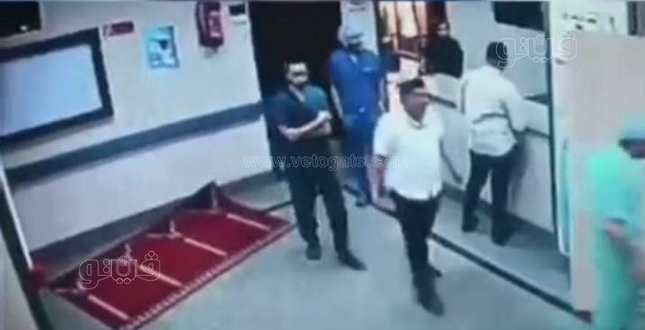 كاميرات المراقبة رصدت الواقعة