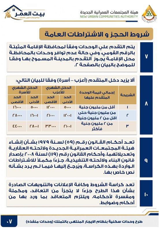 كراسه شروط الايجار التمليكى (7) كراسه شروط الايجار التمليكى (7)