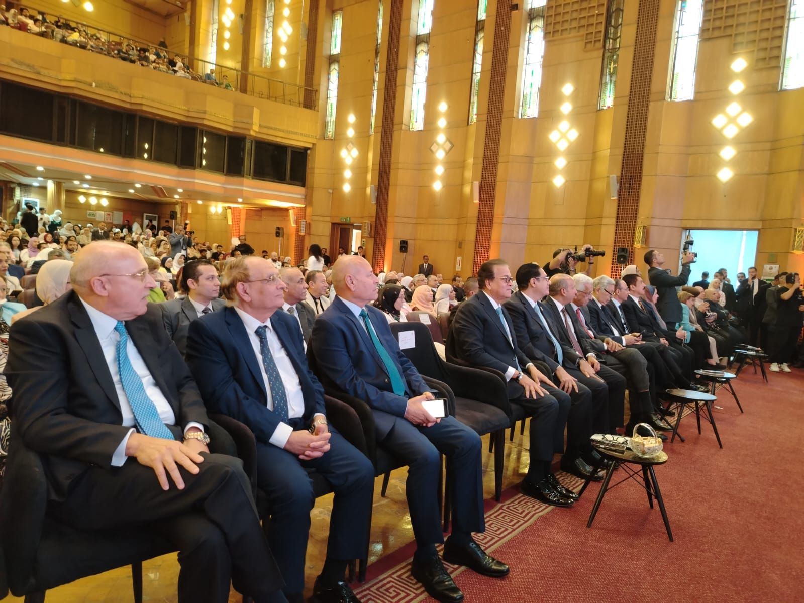 خلال المؤتمر بحضور وزير الصحة