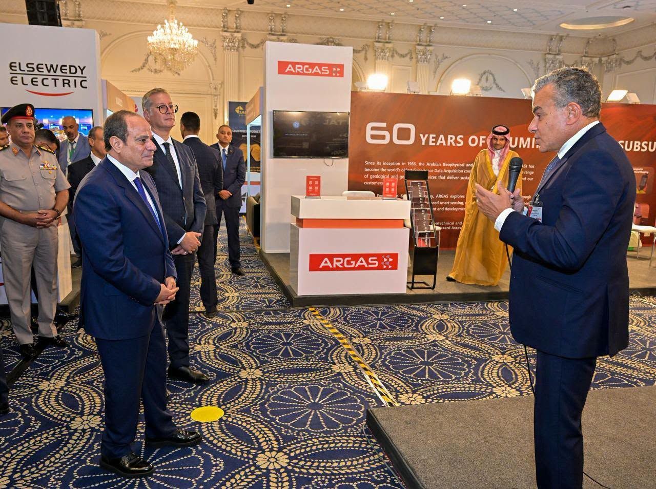 جانب من افتتاح فعاليات منتدى مصر للتعدين 2026
