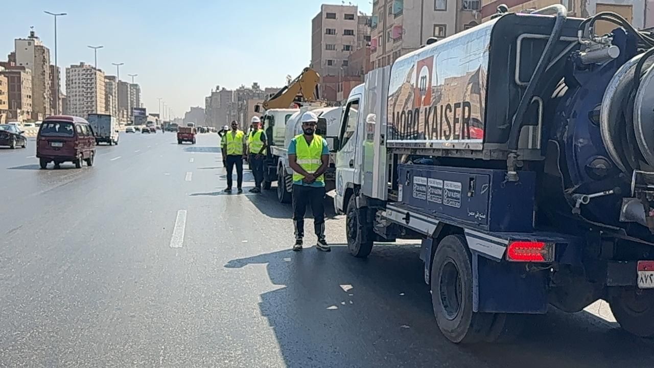 استعدادات مياه القليوبية لاستقبال الشتاء
