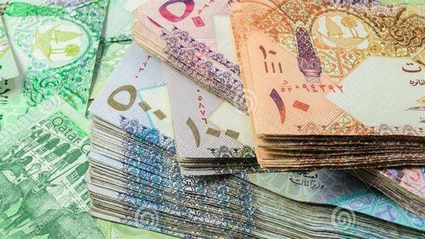 ارتفاع سعر الريال القطري مقابل الجنيه في البنوك المصرية مساء اليوم الإثنين