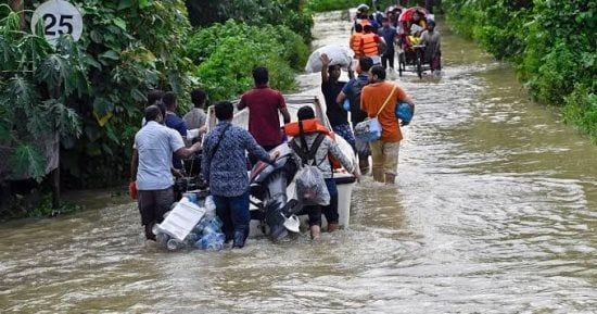 مصرع 62 شخصا جراء الأمطار الغزيرة والفيضانات شمال الهند