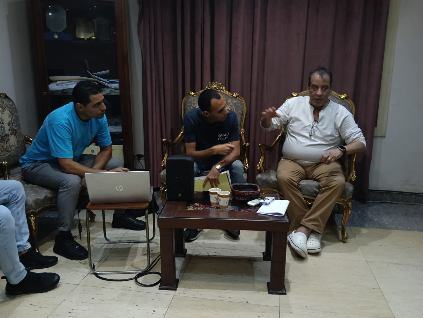 صلاح الشرنوبي من بروفات أوبريت ملحمة العبور بمسرح البالون .. صور صلاح الشرنوبي من بروفات أوبريت ملحمة العبور بمسرح البالون .. صور