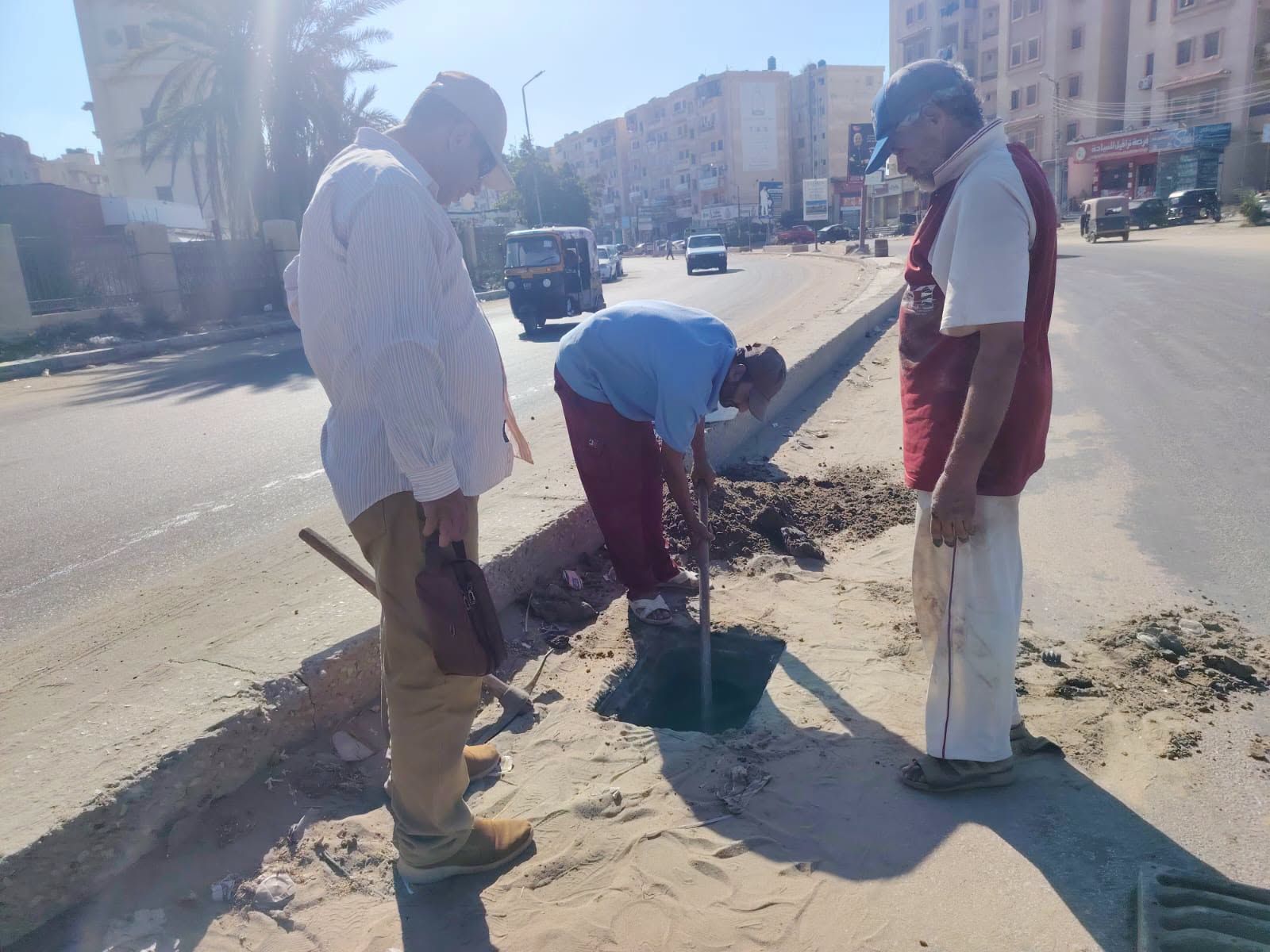 صيانة وتطوير بيارات الصرف الصحي وصفايات الأمطار بكفر الشيخ