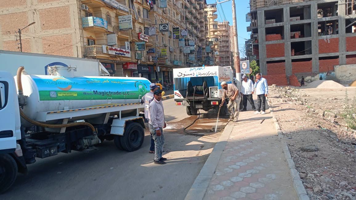 صيانة وتطوير بيارات الصرف الصحي وصفايات الأمطار