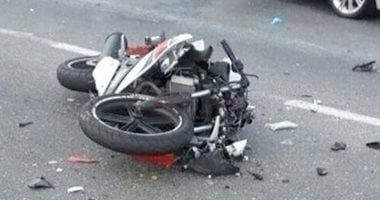مصرع شاب وإصابة آخر في تصادم دراجتين ناريتين بطريق السرب أصلان بالفيوم