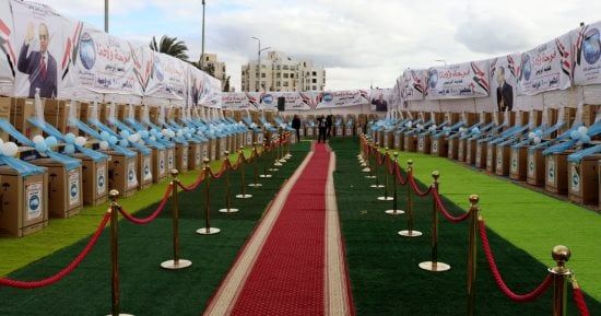 «مستقبل وطن» يدعم المستشفى الجامعى بالمستلزمات الطبية دعمًا للقطاع الصحى