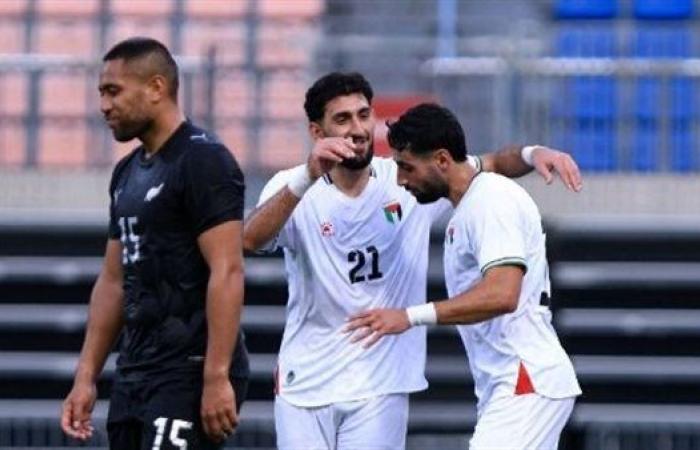 عدي الدباغ يتألق مع فلسطين ويهز شباك نيوزيلندا