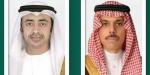 وزير الخارجية ونظيره الإماراتي يبحثان مستجدات الأوضاع بالشرق الأوسط