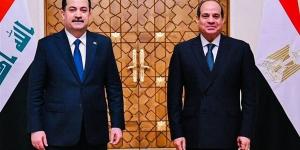 السيسي
      ورئيس
      وزراء
      العراق
      يتبادلان
      التهنئة
      بحلول
      عيد
      الفطر