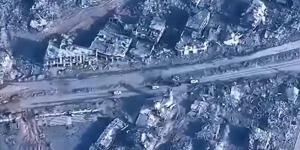 مركز التنسيق الأميركي: إزالة الأنقاض من طريق صلاح الدين لتسهيل مرور المساعدات إلى غزة..فيديو