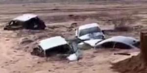 لحظة إنقاذ بطولى لسيدة جرفتها سيول آسفي بالمغرب.. فيديو