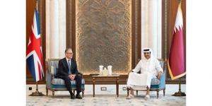 أمير قطر ورئيس الوزراء البريطاني يؤكدان اهمية خفض التصعيد وتعزيز الاستقرار الاقليمي