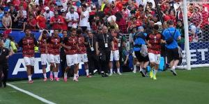 إحماء منتخب مصر قبل مواجهة بلجيكا في كأس العالم 2026 (صور)