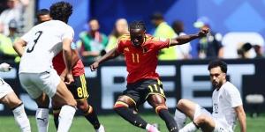 منتخب مصر يتقدم على بلجيكا بهدف إمام عاشور في الشوط الأول