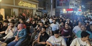 كافيهات المنصورة كاملة العدد لمؤازرة منتخب مصر أمام بلجيكا