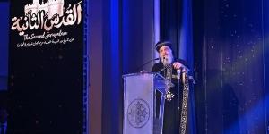 البابا تواضروس يلقي العظة الأسبوعية من كنيسة العذراء بالإسكندرية