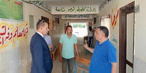 وكيل "تعليم بني سويف" يتفقد جاهزية المدارس قبل انطلاق العام الجديد