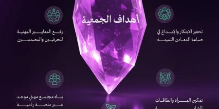 وزارة الصناعة تؤسس جمعية المعادن الثمينة والأحجار الكريمة