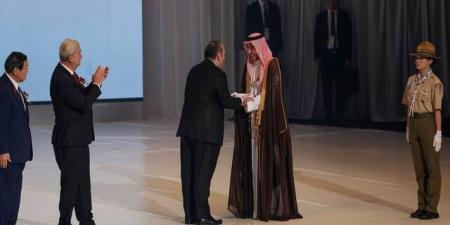 السعودية
      تتسلم
      راية
      إكسبو
      رسمياً
      من
      اليابان
      في
      حفل
      اختتام
      معرض
      أوساكا
      (صور)