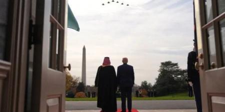 ترامب يستقبل ولي العهد السعودي باحتفاء غير مسبوق في البيت الأبيض .. صور