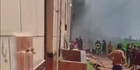 السيطرة علي حريق نشب بمخزن أدوات كهربائية في كفر شكر بالقليوبية