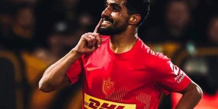 إبراهيم عادل يشارك في فوز نورشيلاند الكاسح على جايس في دوري المؤتمر الأوروبي