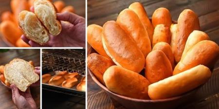 طريقة عمل العيش الفينو في المنزل مثل المخابز