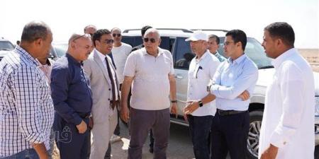 محافظ مطروح يوجه بإعداد دراسة عاجلة لاستغلال المياه المعالجة في تنمية وادي حمزة