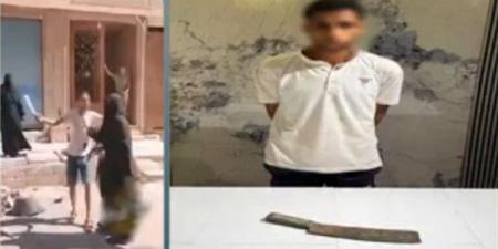 «أنا الحكومة»، فيديو صادم يتصدر المنصات ويقود لسقوط بلطجي مطروح في قبضة الأمن