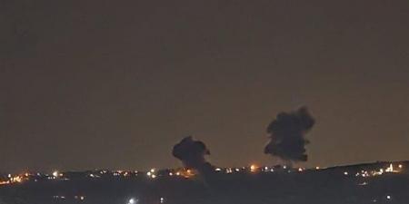 غارة إسرائيلية على منطقة وادي السلوقي جنوبي لبنان