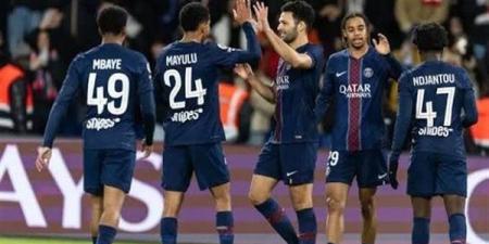 الدوري الفرنسي، باريس سان جيرمان يتأخر بهدف أمام ليل في الشوط الأول