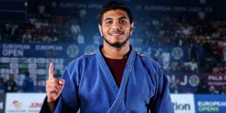 هادي حسين يحصد برونزية الجودو في دورة ألعاب البحر المتوسط