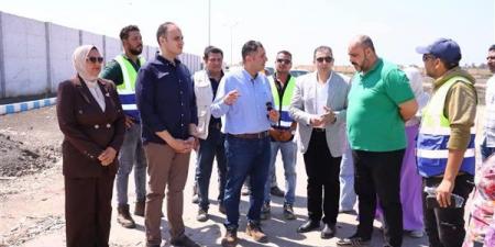 محافظ دمياط يتفقد مصنع المخلفات الصلبة بأبو جريدة