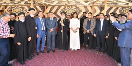 محافظ قنا والسفيرة نبيلة مكرم يشهدان ختام مهرجان الكرازة المرقسية 2026 بدير الملاك بنقادة