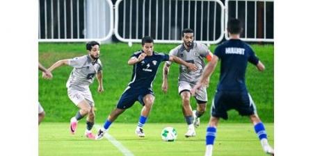 «الأزرق» تغلب على لوسيل في «المناورة التدريبية»